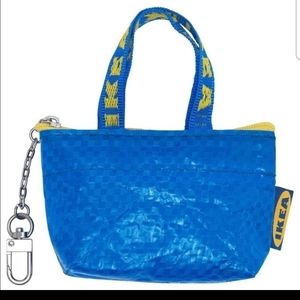 Ikea Key Credit Card Air Pod Holder Attaches to Purse Keys New